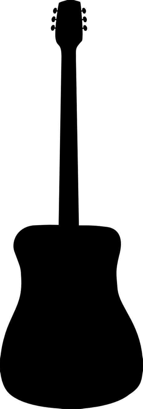 Elevate Your Designs with Guitar Silhouette Vector Graphics | Meta ...