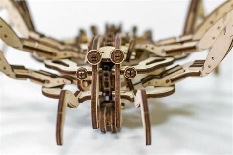 Механический Паук (Spider) от EWA - Деревянный конструктор, Eco Wood ...
