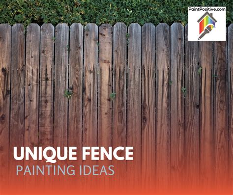 Unique Fence Painting Ideas