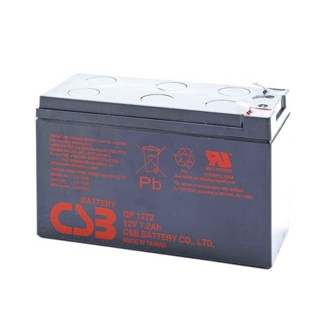 CSB Battery GP 1272 GP1272 F2 Bleiakku 12V 7.2Ah Blei-Vlies Akku f. USV ...