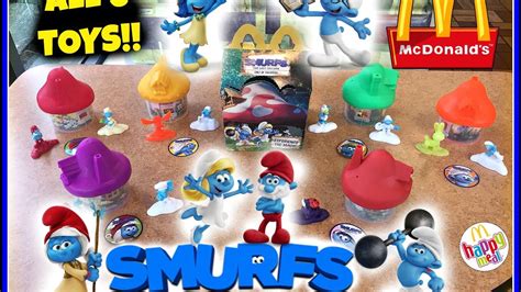 Smurfs Movie Mcdonalds Happy Meal Toys April All Toys The Lost