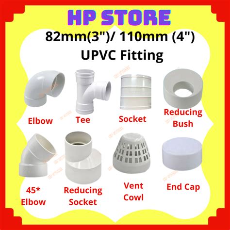 Mm Mm Upvc Hydroponic Fitting Paip Pvc Putih Elbow