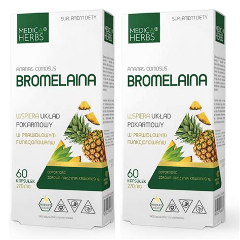 Bromelain Enzym Ananas Extrakt Bessere Verdauung 270mg Medica Herbs 120