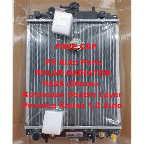 AKV Radiator Perodua Myvi Auto Tangki Air Kereta Ketebalan Double 26MM