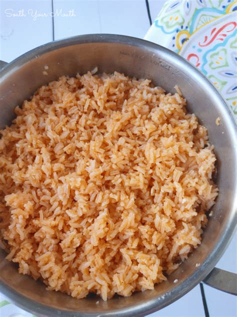 South Your Mouth Mexican Restaurant Style Rice