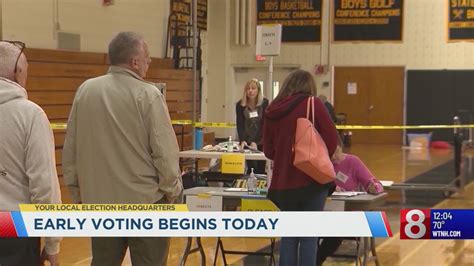 Early Voting In Connecticut Has Begun