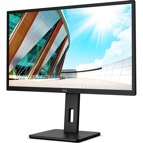 Монитор LED VA AOC 31.5", WQHD, DisplayPort, Vesa, Черен - eMAG.bg