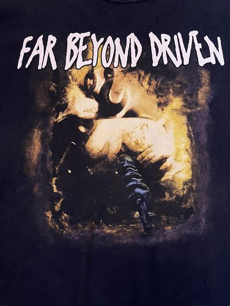 Pantera Far Beyond Driven Vintage Mens Xl Original Album Cover