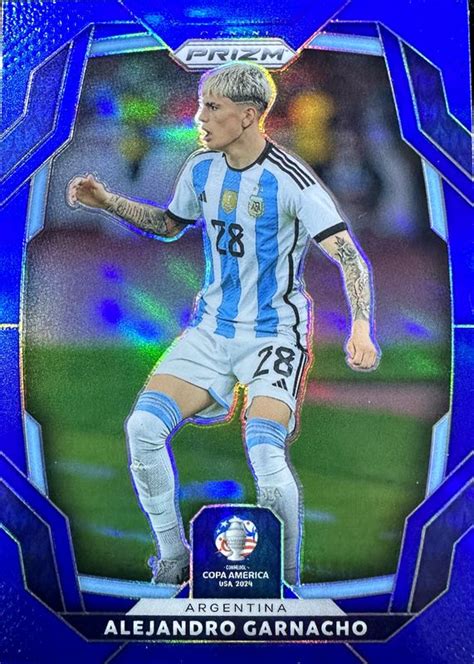 Alejandro Garnacho Prizm Copa America Blue Price Guide