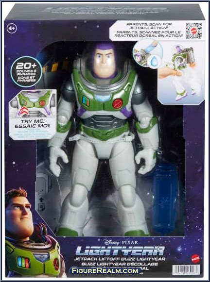 Buzz Lightyear Jetpack Liftoff Lightyear 12 Scale Mattel