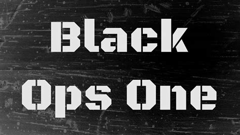 Black Ops Font Free Download The Fonts Magazine