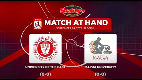 2022 Shakey S Super League Day 1 Match 1 UE Vs Mapua YouTube