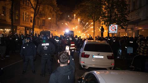 Berlin Neukölln Erneut Randale bei Pro Palästina Demo Dutzende