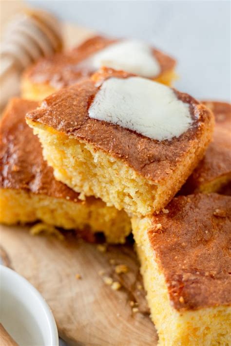 Air Fryer Cornbread Recipe Homemade Or Jiffy Mix