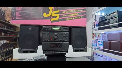 Radio cassette CD SANYO PH J5 K phun thùng xốp ae yêu lh mình ship TQ