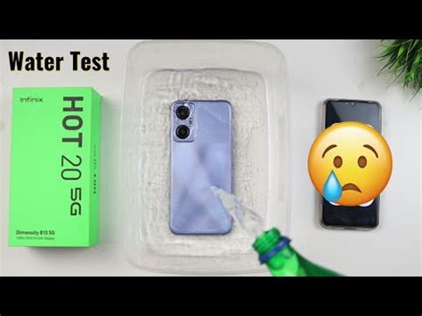 Infinix Hot G Water Test Infinix Hot Play Durability Test Youtube