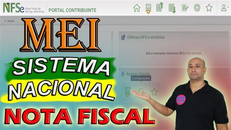 Mei Como Cadastrar E Configurar Sistema Nacional De Emiss O De Notas