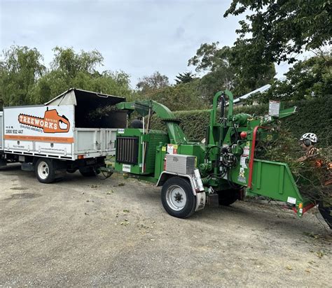 Wood Chipping Mulch - Bayside Treeworks