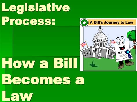 Legislative Process How A Bill Becomes A Law Ppt Download