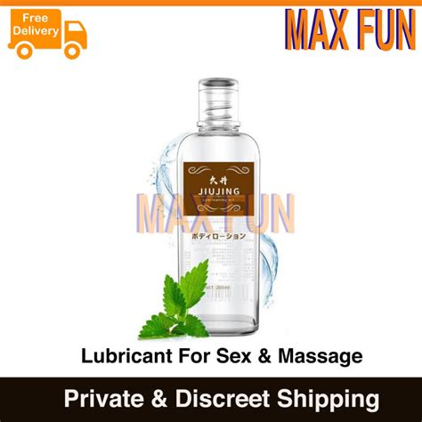 Antibacterial Sexsual Lubricant Gel Water Soluble Lubricant Transparent Non Grease Sex Massage