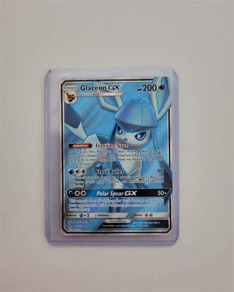 Pokemon TCG Ultra Prism Glaceon GX 141 156 Full Art Aukro