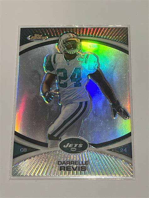 Topps Finest Refractor Darrelle Revis For Sale Online Ebay