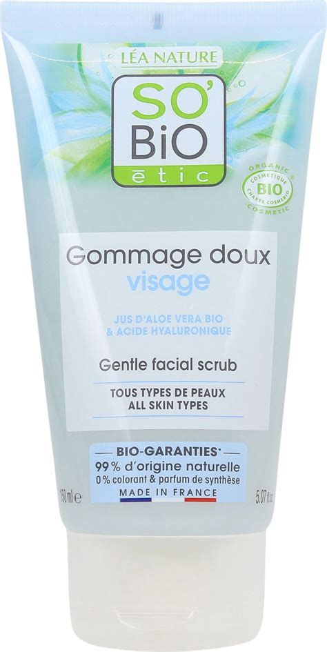 L A Nature So Bio Tic Gommage Doux Visage Hydra Aloe Vera Ml