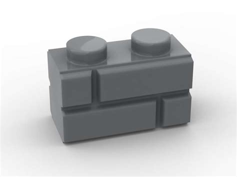 Brick Modified 1 X 2 With Masonry Profile Mauerstein BrickBag Mit 50