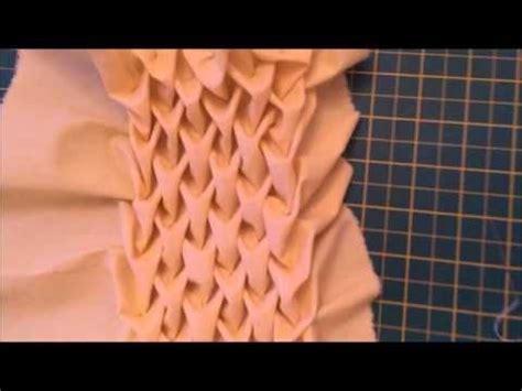 How To Make A Very Beautiful Cushion Using Smocking Brick Design By