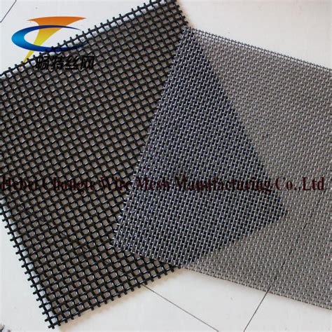 Aperture 2 100 Mm High Tensile Woven Wire Screen Mesh For Mining