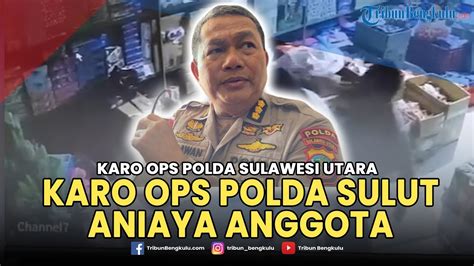 LIVE Karo Ops Polda Sulawesi Utara Diduga Aniaya Anggota Polresta