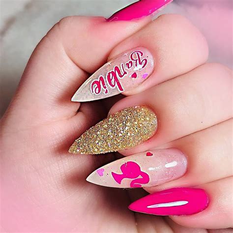 Barbie Nail Designs To Incorporate In Your Manicure For The Trending