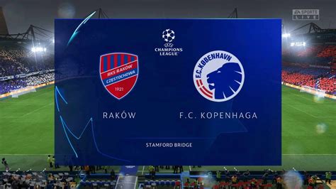 FIFA 23 PC PL Uczymy grać Szarego Raków Częstochowa vs FC Kopenhaga