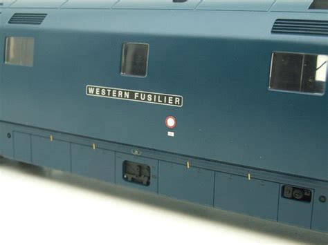 Heljan O Gauge Item 5288 Br Blue Class 52 Diesel Loco Western Fusillier D1023 Electric Bxd