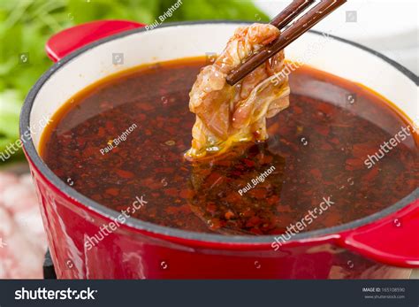 Szechuan Hot Pot Spicy Chinese Hot Stock Photo 165108590 Shutterstock