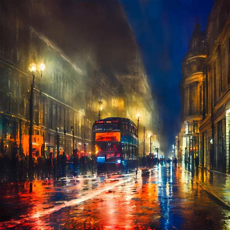 Streets of london Digital Art by Jan Olesen - Fine Art America