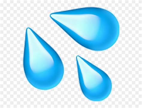 Waterdrops Sweatdrops Drops Water Emoji Sweat Droplets Emoji Free