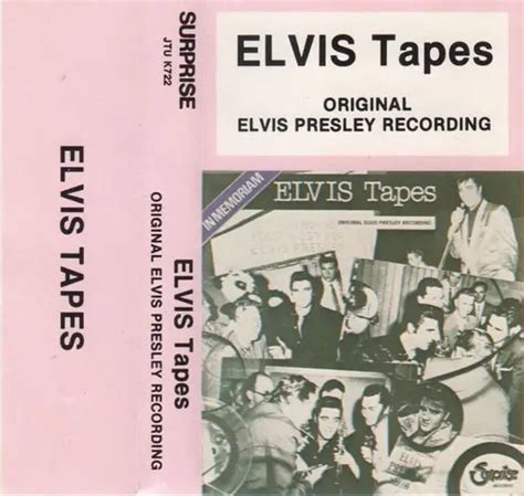 Elvis Tapes Elvis Presley Mc Recordsale