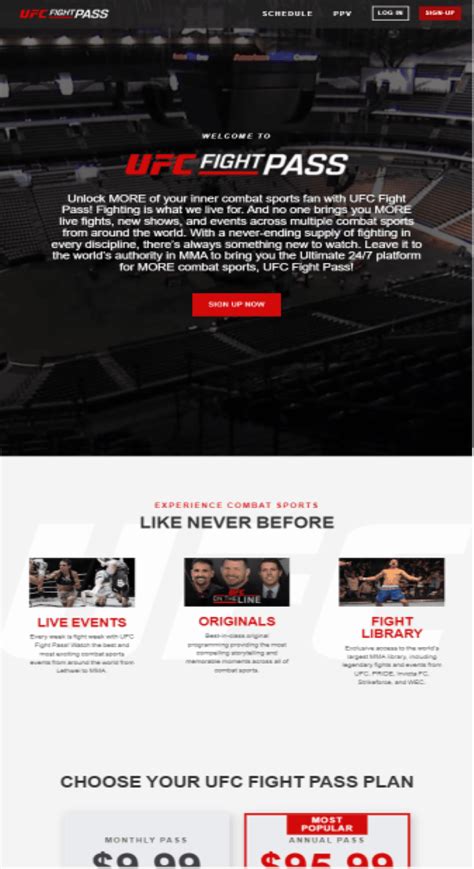 UFC Fight Pass: Features, Pricing, Compatibility (Plus Alternatives)