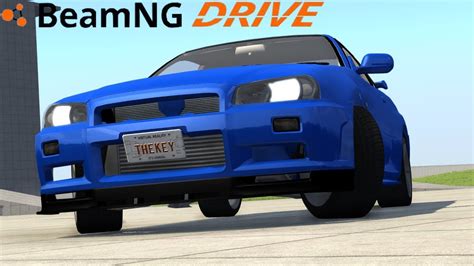 Beamng Drive I Nissan Skyline Gt R R Alpha Youtube