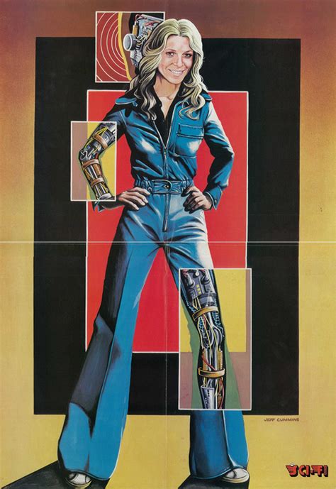 The Bionic Woman 1976 Bionic Woman 70s Sci Fi Art