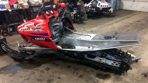 Polaris Pro X Dennis Kirk Sled Build