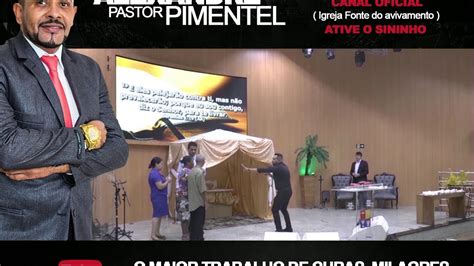 A Revela O Foi T O Forte Que A Igreja Ficou Impactada Pr Alexandre