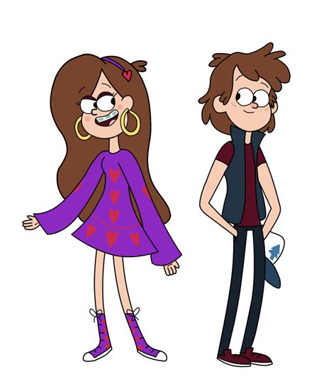 Teens Mabel And Dipper By Icartoonfantic On Deviantart Gravity Falls