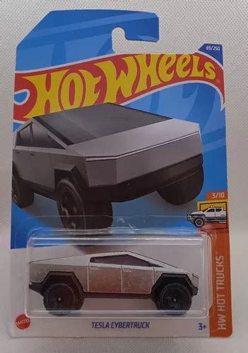 Hot Wheels Tesla Cybertruck No Gris MercadoLibre