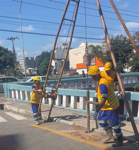 Barra Do Pirai Come A Importantes Obras De Muros De Conten O Revista