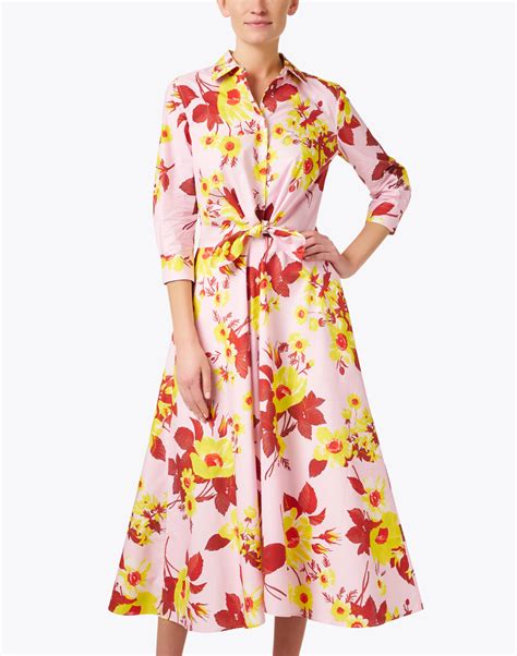 Dralla Pink Multi Print Dress Sara Roka