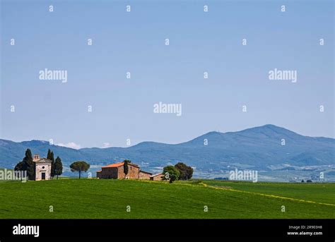 Cappella Della Madonna Di Vitaleta Vitaleta Chapel Near San Quirico D