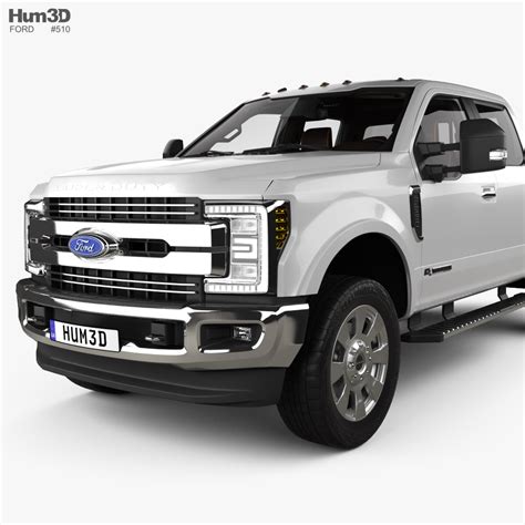 Ford F-350 Super Duty Super Crew Cab King Ranch with HQ interior 2018 ...