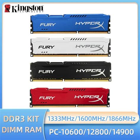 Kit De Mem Ria Ram Desktop Ddr3 8gb 2x4gb 16gb 2x8gb 1600mhz 1333mhz